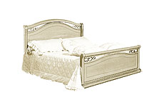 нажмите, чтобы увеличить <b>спальня Siena avorio</b> - кровать <b>"Legno"</b> 160x200<br><b>спальня Siena avorio</b> - кровать <b>"Legno"</b> 180x200