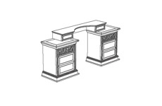 нажмите, чтобы увеличить <b>спальня Decor</b> - стол туалетный